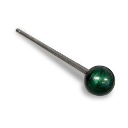Jersey Jack Pinball Round Shooter (Plunger) Rod - GREEN METALLIC